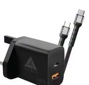 Aztech Hypercharger Adapter W/ Cable 45W Gan / 60W