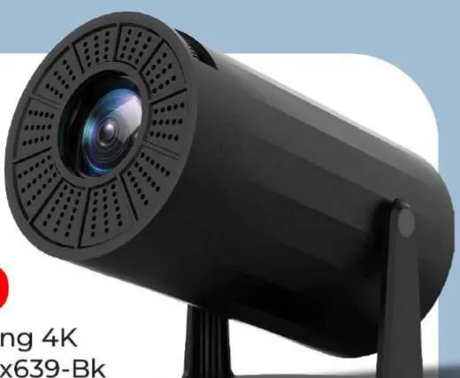 porodo بروجيكتور ألعاب 4K Pdx639-Bk