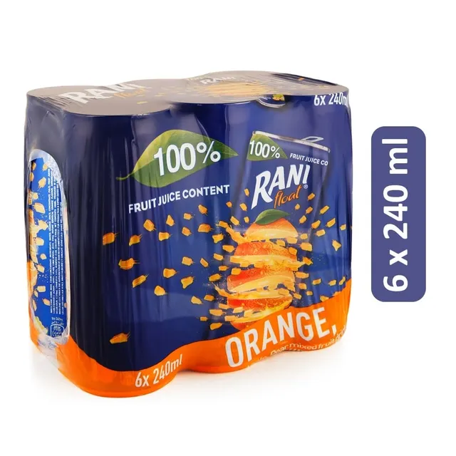 Rani Float Orange Drink with Real Fruit Pieces