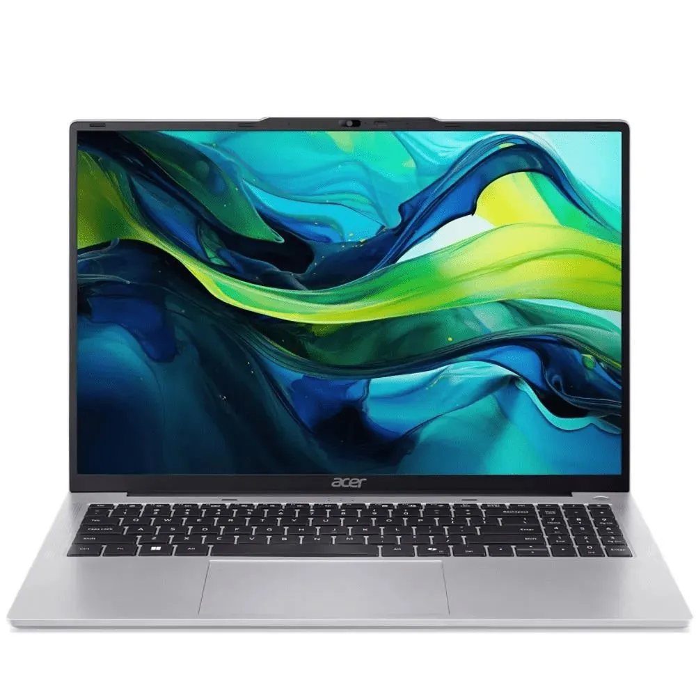 Acer لابتوب Aspire Lite AL16-52P-32E3 بمعالج Intel Core i3-1305U ذاكرة 8GB رام تخزين 1TB SSD شاشة 16 IPS WUXGA رسومات Intel UHD نظام Win11 Home فضي