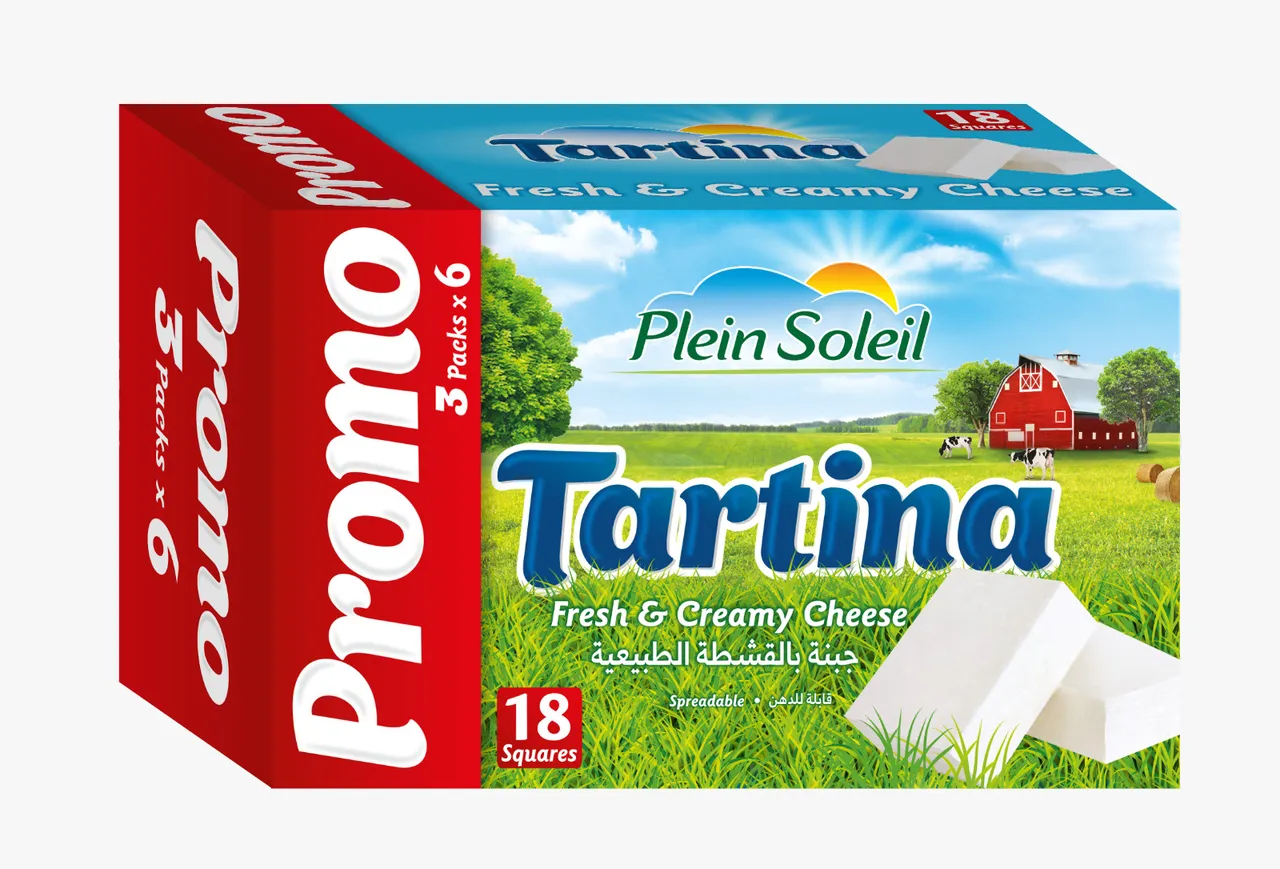 Plein Soleil Tartina جبنة كريمية طازجة