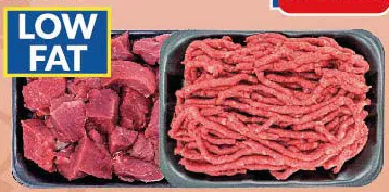 Beef Cubes/ Mince Low Fat