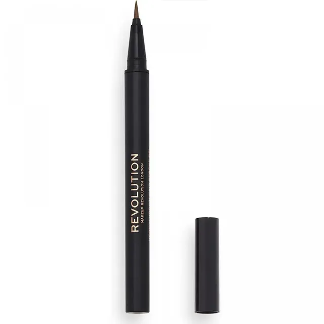 Revolution Beauty Revolution Makeup Hair Stroke Brow Pen Medium Brown