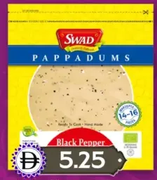 Swad Papad Urad Black Pepper