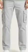CF Mens Cargo Pant With Rib