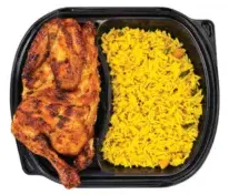 Rice With Half Chicken