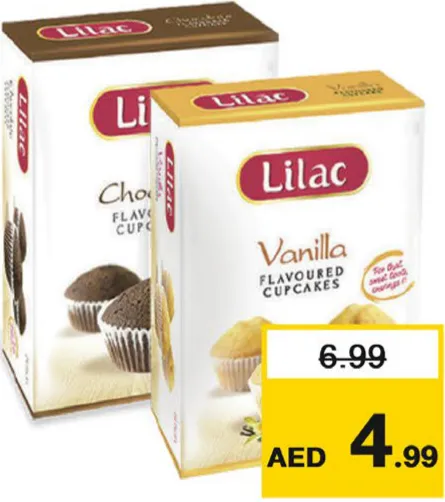 Lilac Cup Cake Chocolate/Vanilla