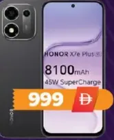 Honor X7E+ ROM 256, 8100mAh