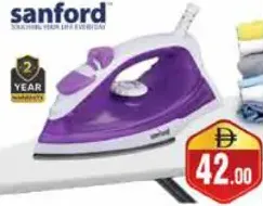 sanford Teflon Coated Steam Iron SF48SI