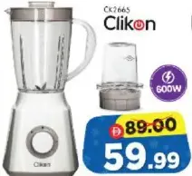 Clikon 2-in-1 Blender CK2665, 600w