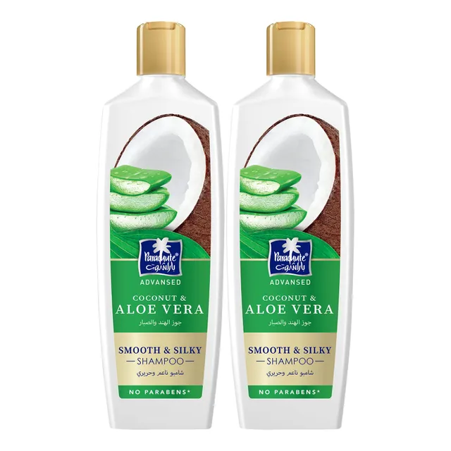 Parachute Advansed Smooth & Silky Shampoo With Aloe Vera & Coconut
