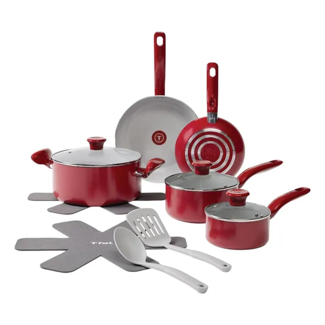 T-Fal Simply Cook Cookware Set, 12 pcs, AMB3622