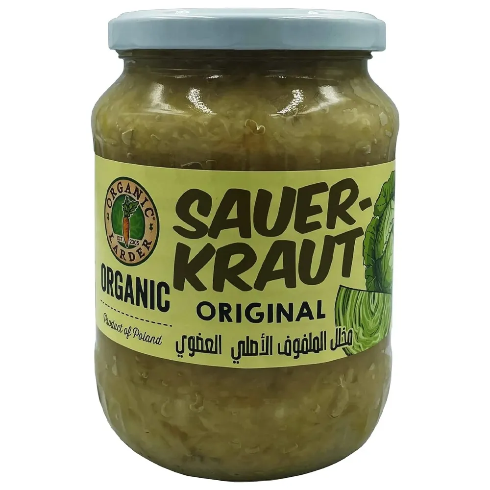 Organic Larder مخلل ملفوف أصلي