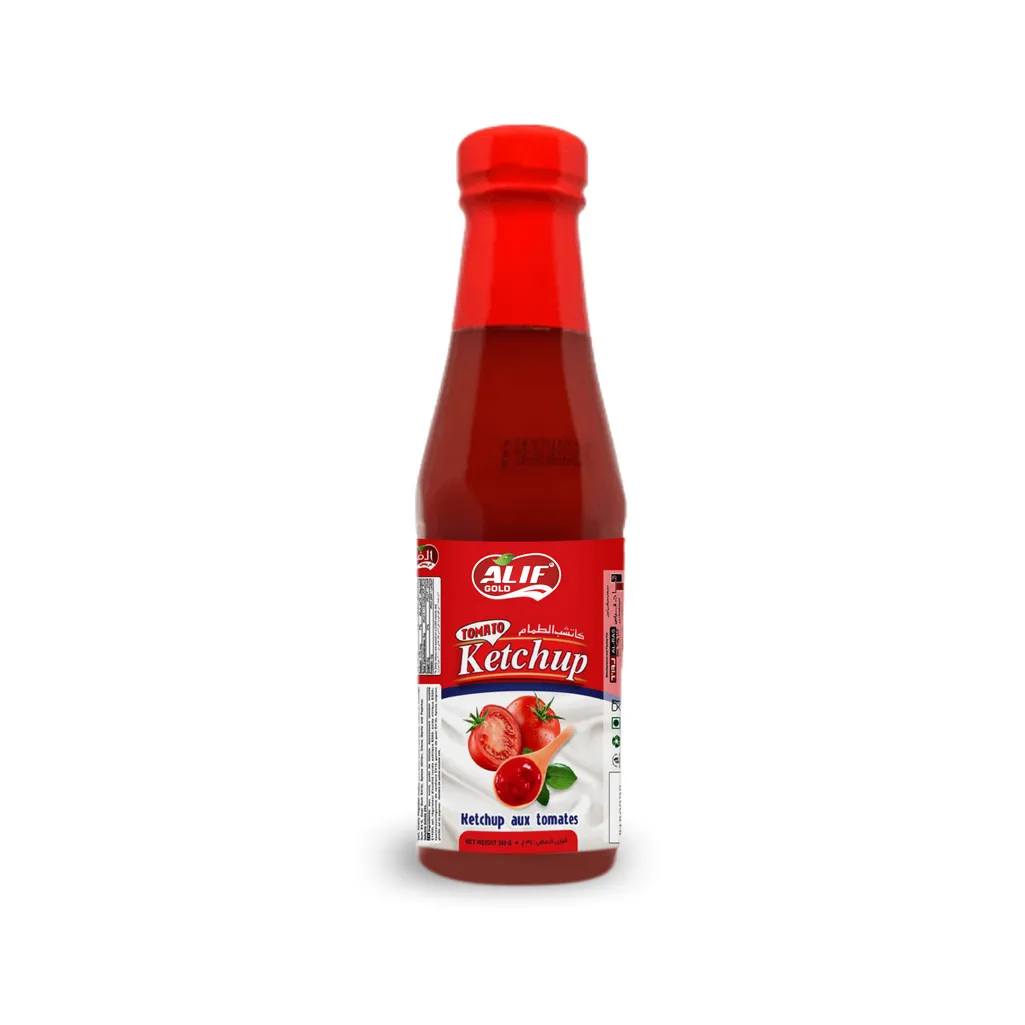 Alif Garden أليف جاردن كاتشب طماطم زجاج
