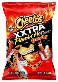 Cheetos إكسترا حار نار