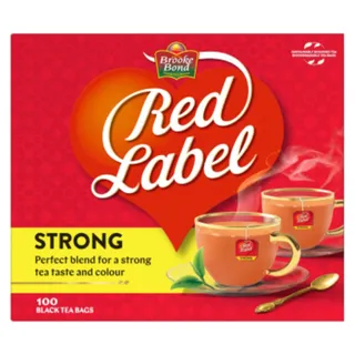 Brooke Bond بروك بوند ريد ليبل أكياس شاي