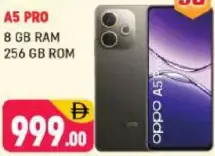 OPPO A5 Pro 5G; 8 GB Ram; 256 GB Rom