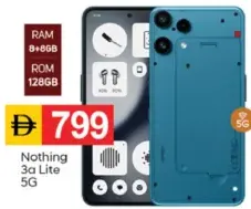 Nothing 3a Lite Ram 8+8 GB / Rom 128 GB