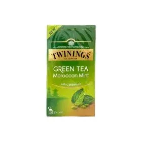 Twinings شاي أخضر بالنعناع المغربي مع الهيل 25 S