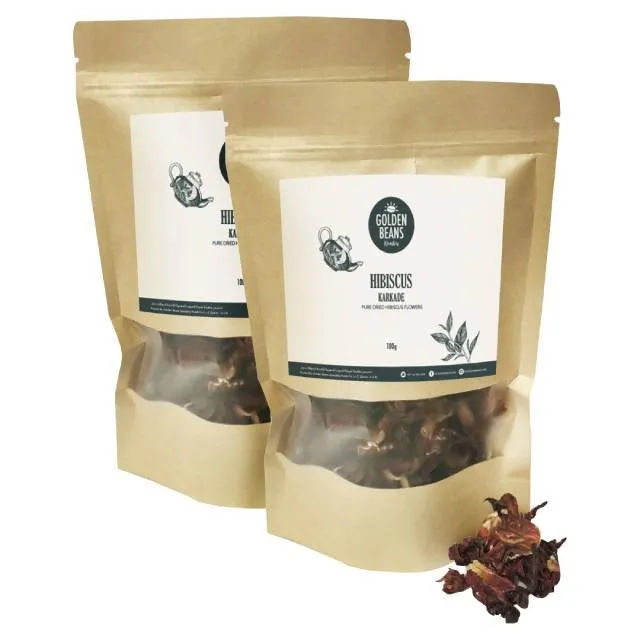 Golden Beans Herbal Tea Dried Hibiscus Karkade