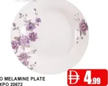 Melamine Plate XPO20672