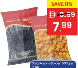 Gala Raisins Black