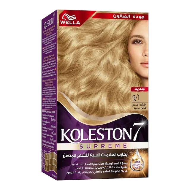 Wella Koleston Supreme Hair Color 9/1 Special Light Ash Blonde