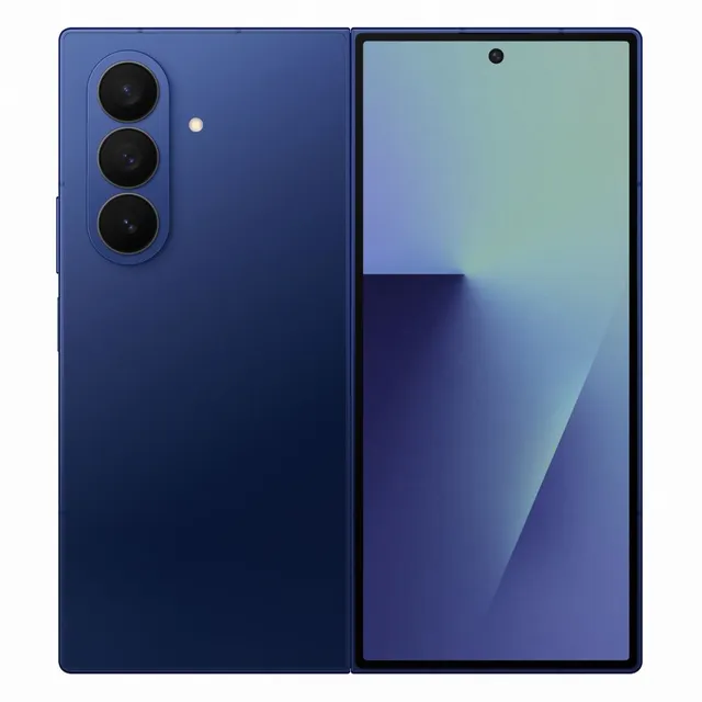 Samsung Galaxy Z Fold7 (2025) – Version, 12GB RAM 256GB Storage, 200MP Rear Camera, Snapdragon 8 Elite Processor, Dynamic AMOLED 2X Display, Dual SIM, 4400mAh Battery, Blue Shadow, SMF966BDBDMEAW-PR5