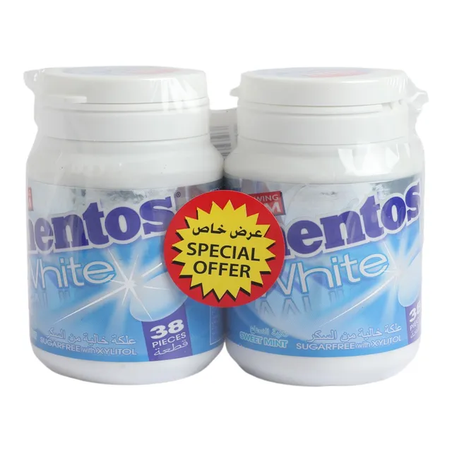 Mentos White Sweet Mint Chewing Gum