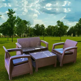 Namson Plastic Furniture 4pcs Set 32742 Assorted Colors