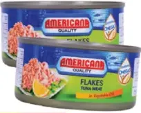 Americana رقائق تونا بالزيت النباتي