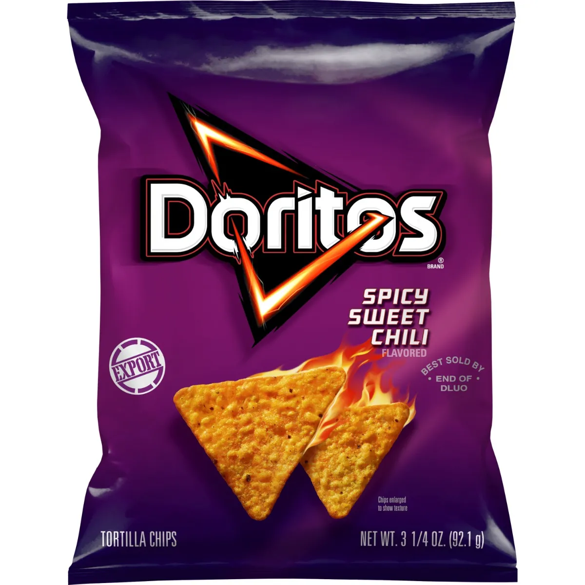 Doritos رقائق التورتيلا الحارة والحلوة بالفلفل