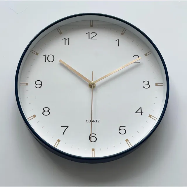 Maple Leaf Home Aurora Wall Clock, 30 cm, White, BPR1265W