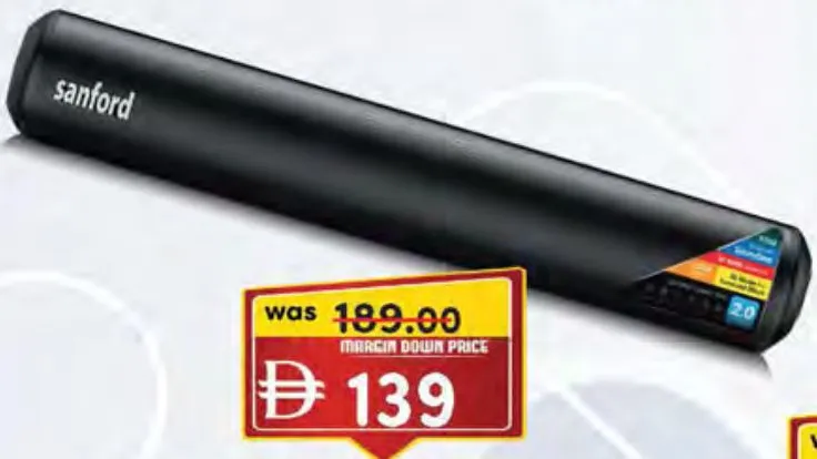 Sanford مكبر صوت ساوندبار 30 W Sf752Sbbs