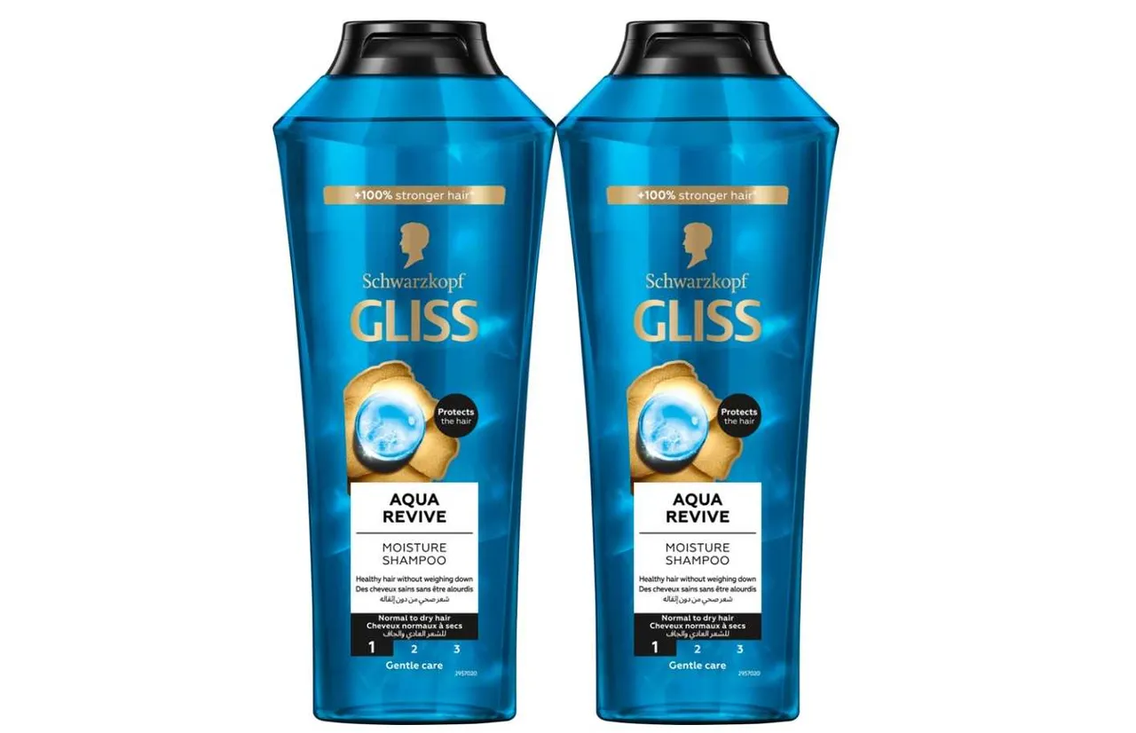 Gliss شامبو أكوا ريفايف