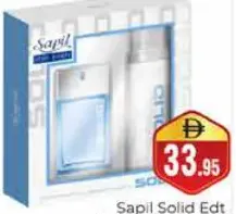 Sapil عطر EDT صلب + مزيل عرق