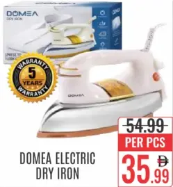 Domea Electric Dry Iron