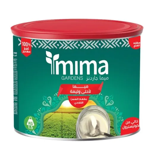 Mima سمن نباتي أبيض
