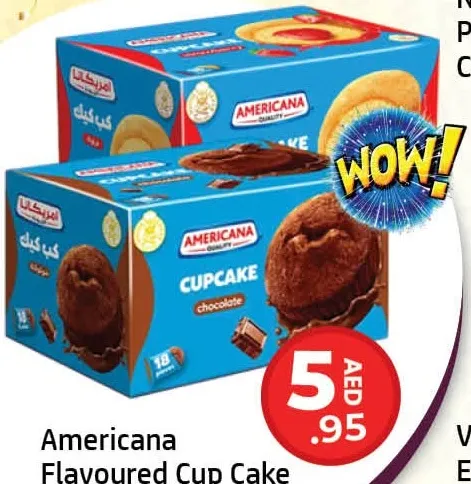 Americana Flavoured Cup Cake Assorted