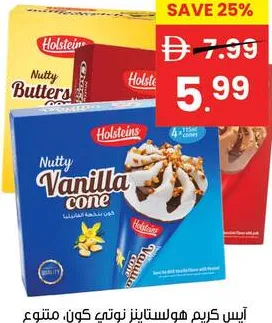 Holsteins آيس كريم هولستينز ناتي كوني