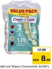 Clean&Cool Wipes Chamomile