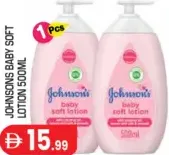 Johnsons Baby Soft Lotion