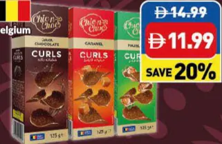 Chic n Choc Assorted Chocolate Curls