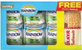 Rainbow حليب مبخر رينبو الأصلي