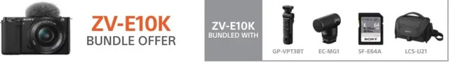 Sony Bundle Zv-E10K