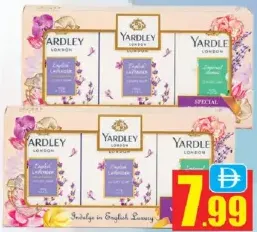 Yardley ياردلي لندن صابون
