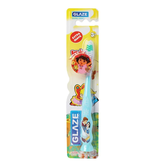 Glaze Extra Soft Poppy Toothbrush For Kids - One Size