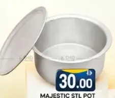 Majestic قدر STL مع غطاء