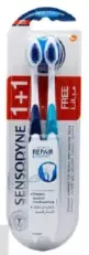 Sensodyne فرشاة أسنان إصلاح وحماية ناعمة