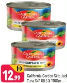 California Garden Skip Jack Tuna SF Oil